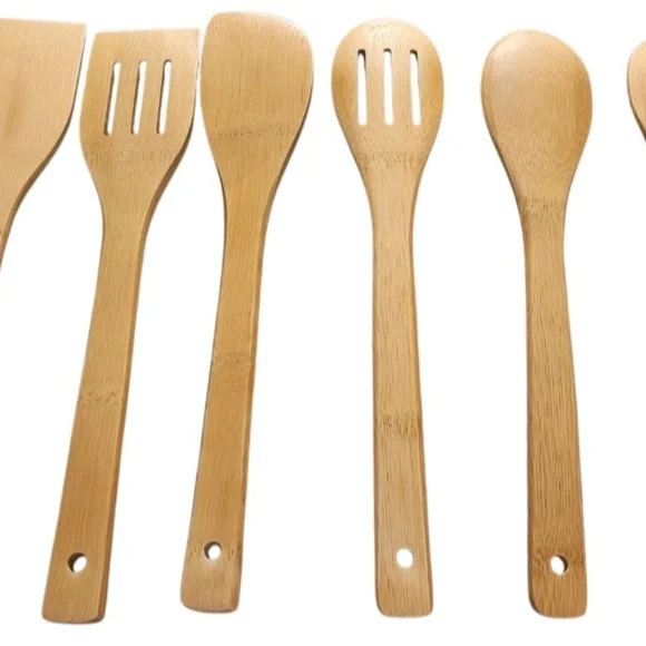 NWOT Wooden Spoon And Spatula 6 Pc Set Nightmare Before Christmas - Picture 5 of 7